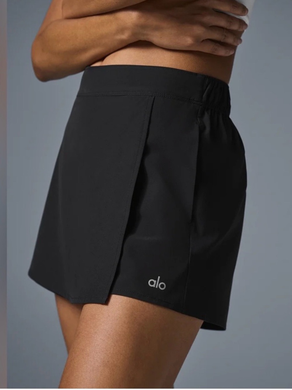 Alo Women’s Black Active Skort sz XS